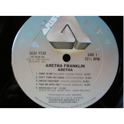 Aretha Franklin Aretha Vinyl LP USED