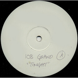 108 Grand Tonight USED VINYL 12INCH WHITE LABEL PROMO