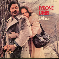 Tyrone Davis It's All In The Game Vinyl LP USED