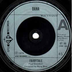 Dana (9) Fairytale USED VINYL 7INCH SINGLE 45 RPM