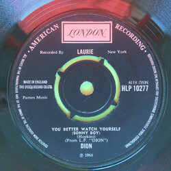 Dion (3) Both Sides Now Vinyl 7" USED