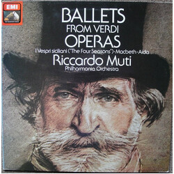 Giuseppe Verdi / Philharmonia Orchestra / New Philharmonia Orchestra / Riccardo Muti Ballets From Verdi Operas Vinyl LP USED