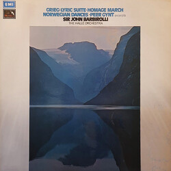 Edvard Grieg / Sir John Barbirolli / Hallé Orchestra Lyric Suite, Homage March, Norwegian Dances, Peer Gynt Excerpts Vinyl LP USED