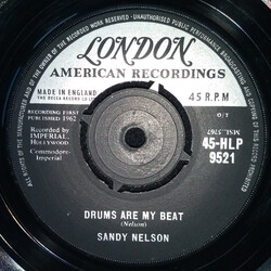 Sandy Nelson Drums Are My Beat USED VINYL 7INCH 45 RPM SINGLE