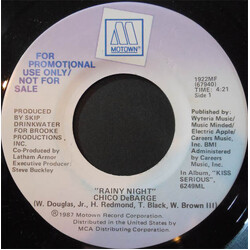Chico DeBarge Rainy Night USED VINYL 7INCH PROMO