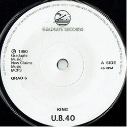 UB40 King / Food For Thought USED VINYL 7INCH 45 RPM
