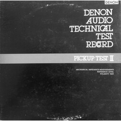 No Artist Denon Audio Technical Test Record - Pick Up Test II Vinyl LP USED