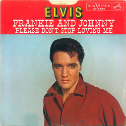 Elvis Presley Frankie And Johnny USED VINYL 7INCH 45 RPM SINGLE