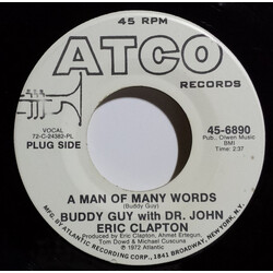 Buddy Guy A Man Of Many Words USED VINYL 7INCH 45 RPM SINGLE PROMO