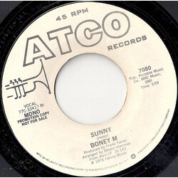 Boney M. Sunny USED VINYL 7INCH 45 RPM SINGLE PROMO STEREO MONO