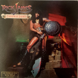 Rick James Throwin' Down Vinyl LP USED