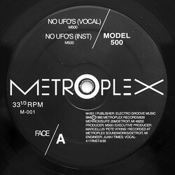 Model 500 No UFO's USED VINYL 12INCH 33 S RPM REISSUE