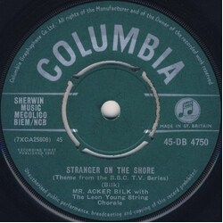 Acker Bilk / The Leon Young String Chorale Stranger On The Shore USED VINYL 7INCH SINGLE 45 RPM