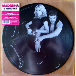 Madonna / Justin Timberlake / Timbaland 4 Minutes VINYL 12" USED