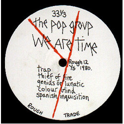 The Pop Group We Are Time Vinyl LP USED
