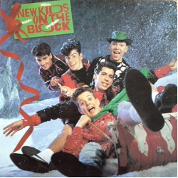 New Kids On The Block Merry, Merry Christmas Vinyl LP USED