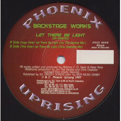 Backstage Works Let There Be Light (UK Remixes) USED VINYL 12INCH 45 RPM