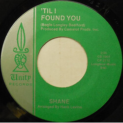 Shane (17) 'Til I Found You USED VINYL 7INCH 45 RPM SINGLE REISSUE