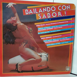 Various Bailando Con Sabor Vol. 4 Vinyl LP USED