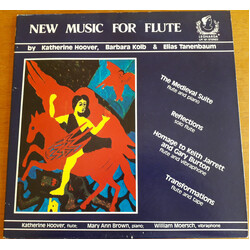 Katherine Hoover / Barbara Kolb / Elias Tanenbaum New Music For Flute Vinyl LP USED