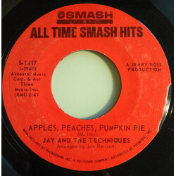Jay & The Techniques Apples, Peaches, Pumpkin Pie / Keep The Ball Rollin' USED VINYL 7INCH 45 RPM SINGLE REISSUE