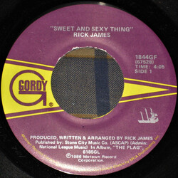 Rick James Sweet And Sexy Thing USED VINYL 7INCH SINGLE 45 RPM