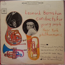 Leonard Bernstein / The New York Philharmonic Orchestra Conducts For Young People Vinyl LP USED