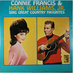 Connie Francis / Hank Williams Jr. Sing Great Country Favorites Vinyl LP USED