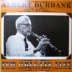 Albert Burbank Creole Clarinet Vinyl LP USED