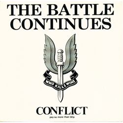 Conflict (2) The Battle Continues Vinyl 7" USED