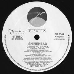 Shinehead Gimme No Crack VINYL 12" USED