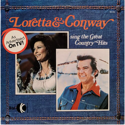 Conway Twitty & Loretta Lynn Sing The Great Country Hits Vinyl LP USED