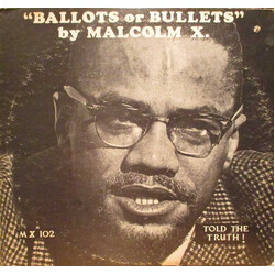 Malcolm X Ballots Or Bullets Vinyl LP USED