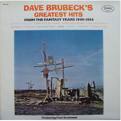 Dave Brubeck Dave Brubeck's Greatest Hits (From The Fantasy Years 1949-1954) Vinyl LP USED