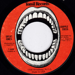 Great Jones Cripple Creek / I Ain't Got Long USED VINYL 7INCH 45 RPM SINGLE