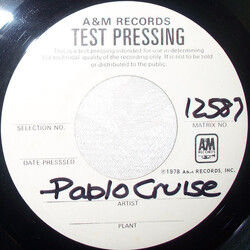 Pablo Cruise I Go To Rio USED VINYL 7INCH 45 RPM TEST PRESSING