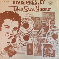 Elvis Presley Interviews And Memories Of:  The Sun Years Vinyl LP USED