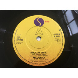 Madonna Holiday USED VINYL 7INCH 45 RPM SINGLE