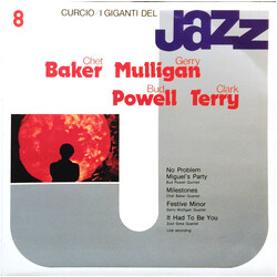 Chet Baker / Gerry Mulligan / Bud Powell / Clark Terry I Giganti Del Jazz Vol. 8 Vinyl LP USED