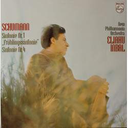 Robert Schumann / Eliahu Inbal / New Philharmonia Orchestra Sinfonie Nr.1 "Frühlingssinfonie" Sinfonie Nr. 4 Vinyl LP USED