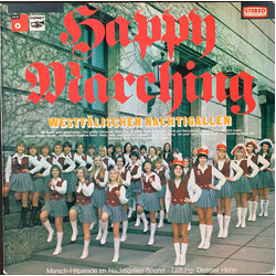 Die Westfälischen Nachtigallen / Dietmar Hahn Happy Marching (Marsch-Hitparade Im Nachtigallen Sound) Vinyl LP USED