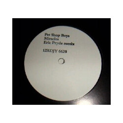 Pet Shop Boys Miracles (Eric Prydz Remix) VINYL 12" USED