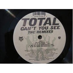 Total Can't You See (The Remixes) VINYL 12" USED