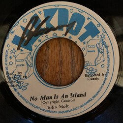 John Holt No Man Is An Island USED VINYL 7INCH 45 RPM SINGLE