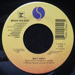 Brian Wilson Melt Away USED VINYL 7INCH 45 RPM SINGLE