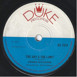 Dennis Alcapone The Sky's The Limit USED VINYL 7INCH 45 RPM