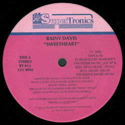 Rainy Davis Sweetheart Vinyl 12" USED