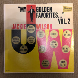 Jackie Wilson My Golden Favorites Vol.2 Vinyl LP USED