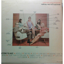 Larry Page Orchestra Taking Care Of Business Vinyl LP USED