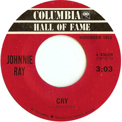 Johnnie Ray / The Four Lads Cry / The Little White Cloud That Cried USED VINYL 7INCH 45 RPM REISSUE